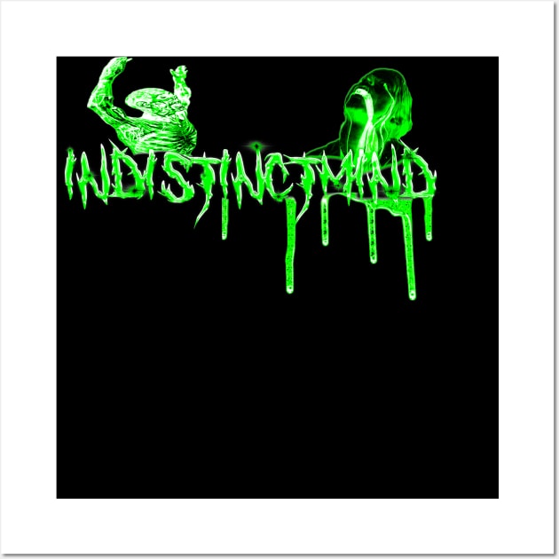 Green indistinct Wall Art by Indistinctmind